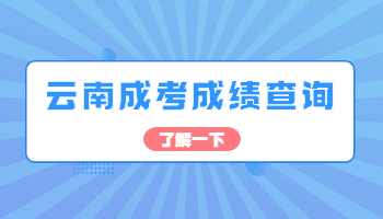 云南成考成績查詢時(shí)間