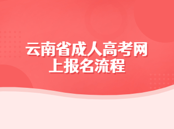 云南省成人高考網(wǎng)上報(bào)名流程
